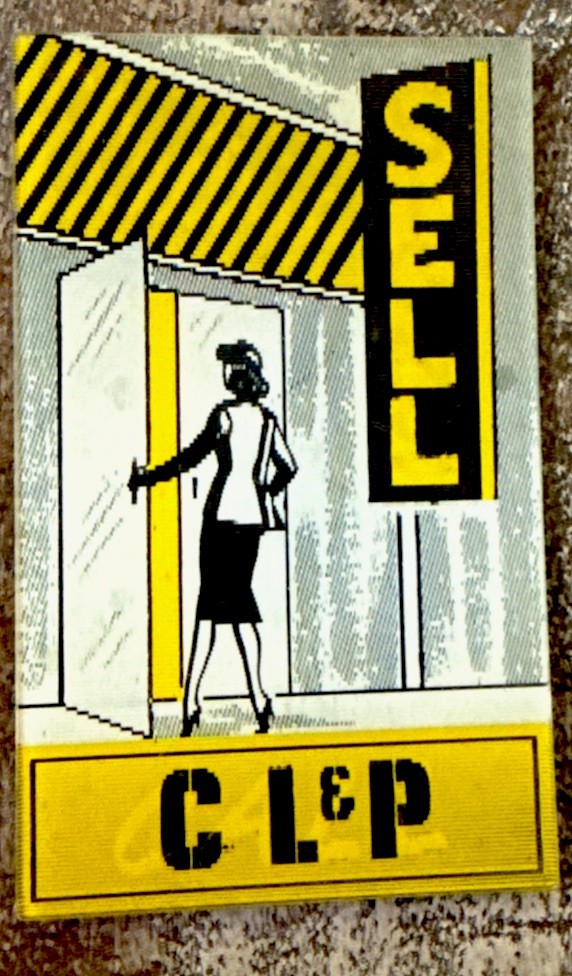 1950s Vari-Vue CL&P Electric Signs lenticular calorie counter