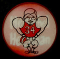 UGA Georgia Vari-Vue flasher pinback Herschel Walker for Heisman