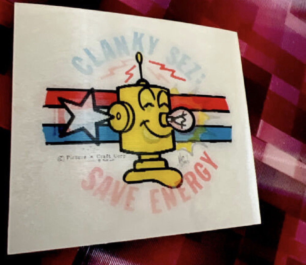 Vari-Vue 1970 Pepsi flicker Clanky save energy - photo 2