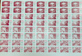 1995 Jacob's Bakery Kirby 3D cards full uncut sheet