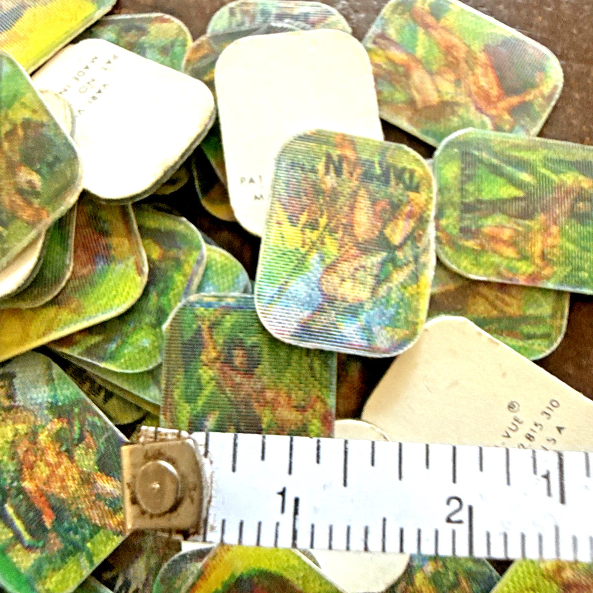 Tarzan 1960s Vari-Vue unused ring inserts inventory lot of 155 - photo 6