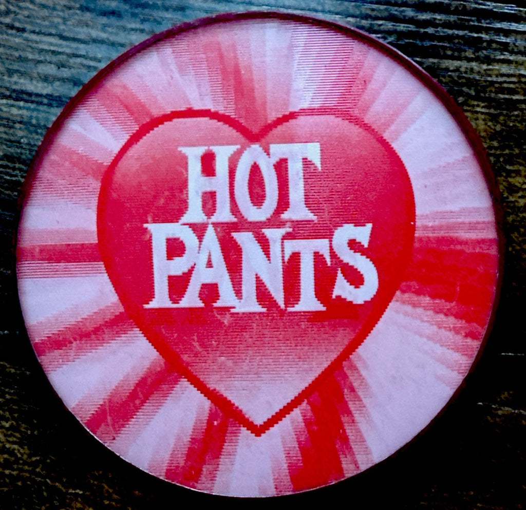 We Have Hot Pants Vari Vue flicker flasher button 1960s - photo 2
