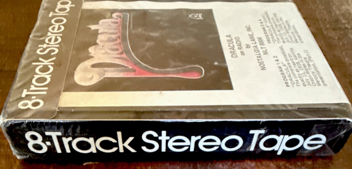Orson Welles Mercury Theatre Dracula 8-track 1977 sealed - photo 5