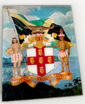 1962 Coat of Arms of Jamaica lenticular Vari-Vue 11x14