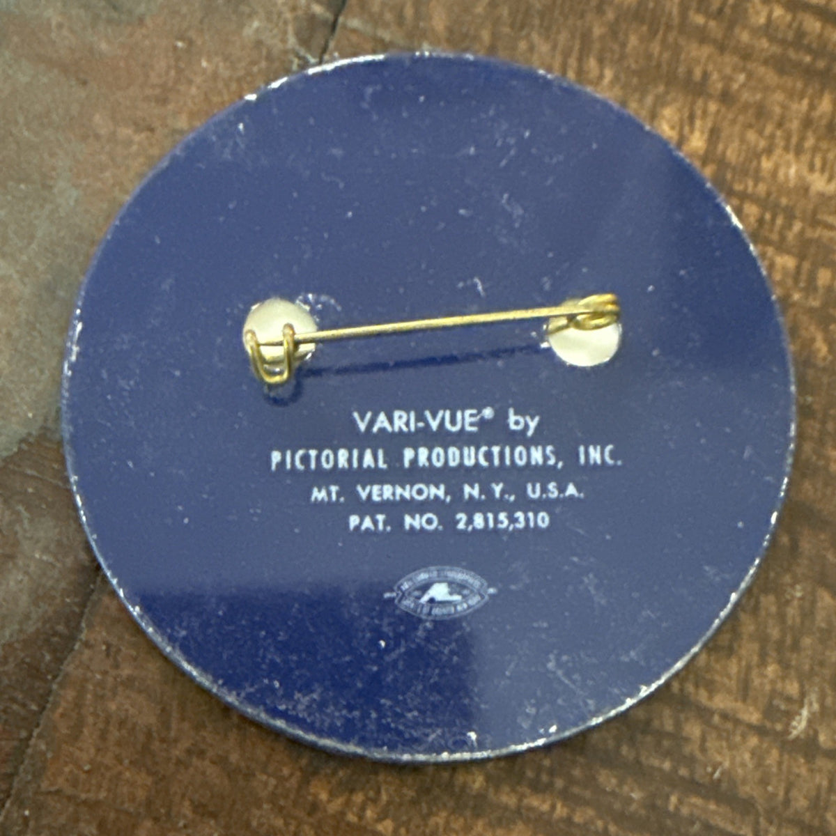 1970'S RARE VTG VARI VUE HAVE A PEP DAY LENTICULAR FLICKER FLASHER PIN NOS - photo 5