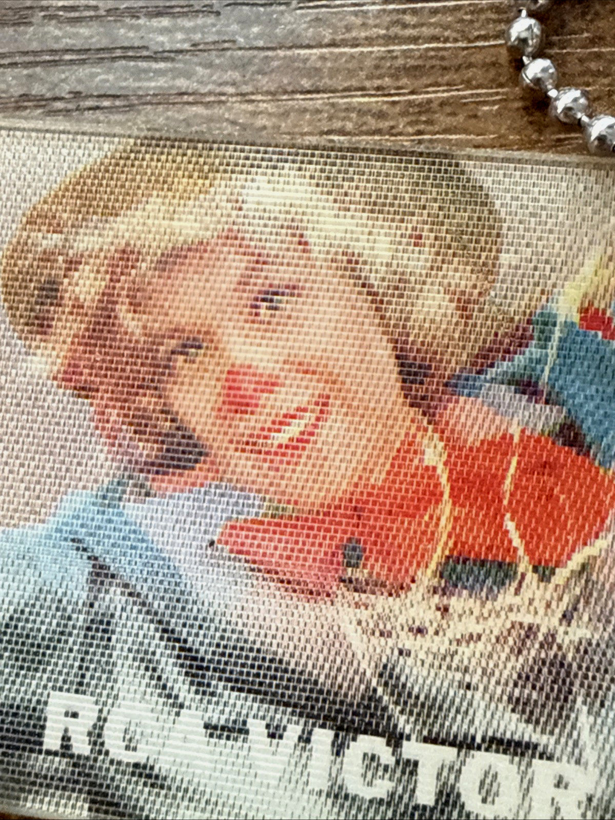 1950s RCA Victor Dinah Shore color TV promo keychain - photo 9