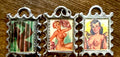 1960s Vari-Vue lenticular risque nudes charms lot of 3