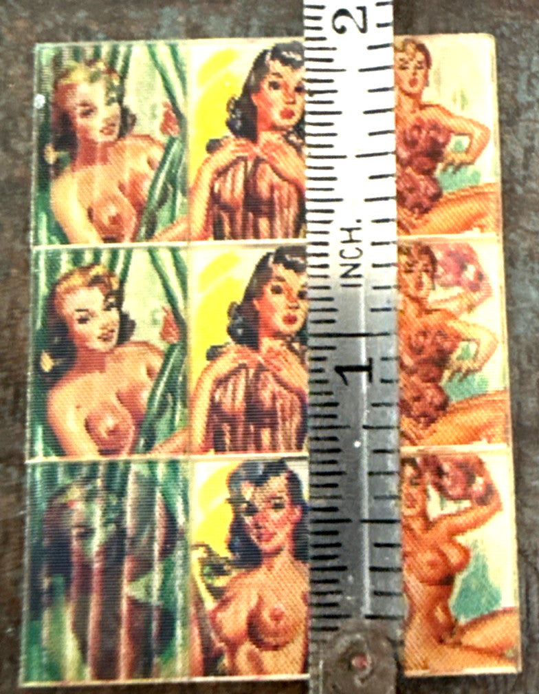 Vari-Vue risque nudes flicker uncut ring inserts - photo 6