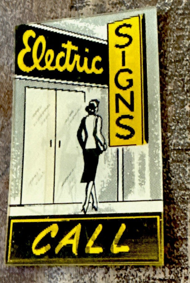 1950s Vari-Vue CL&P Electric Signs lenticular calorie counter - photo 2