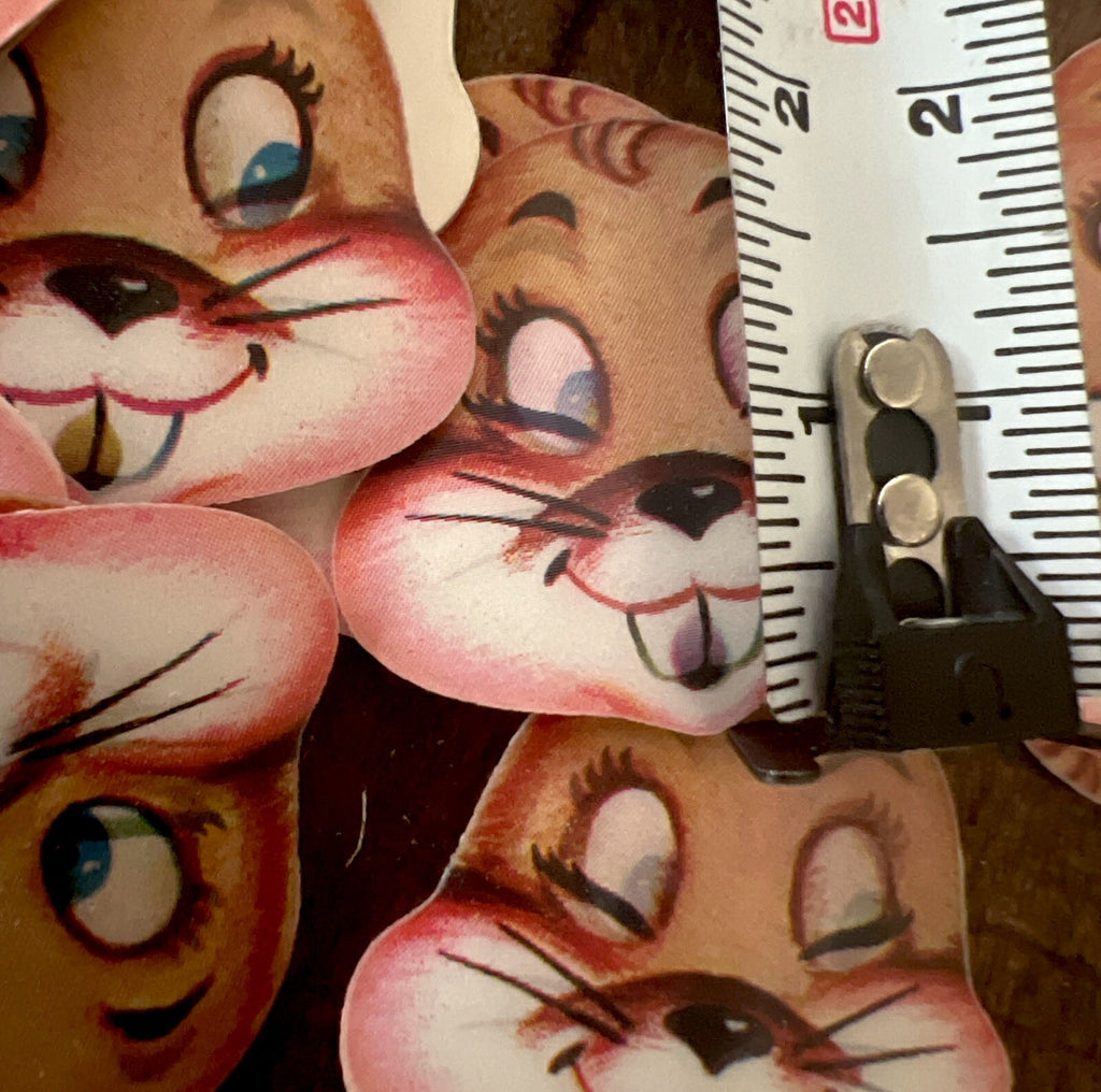 Vari-Vue bisque cookie jar lenticular winking buck-tooth bunny lot of 30 - photo 4