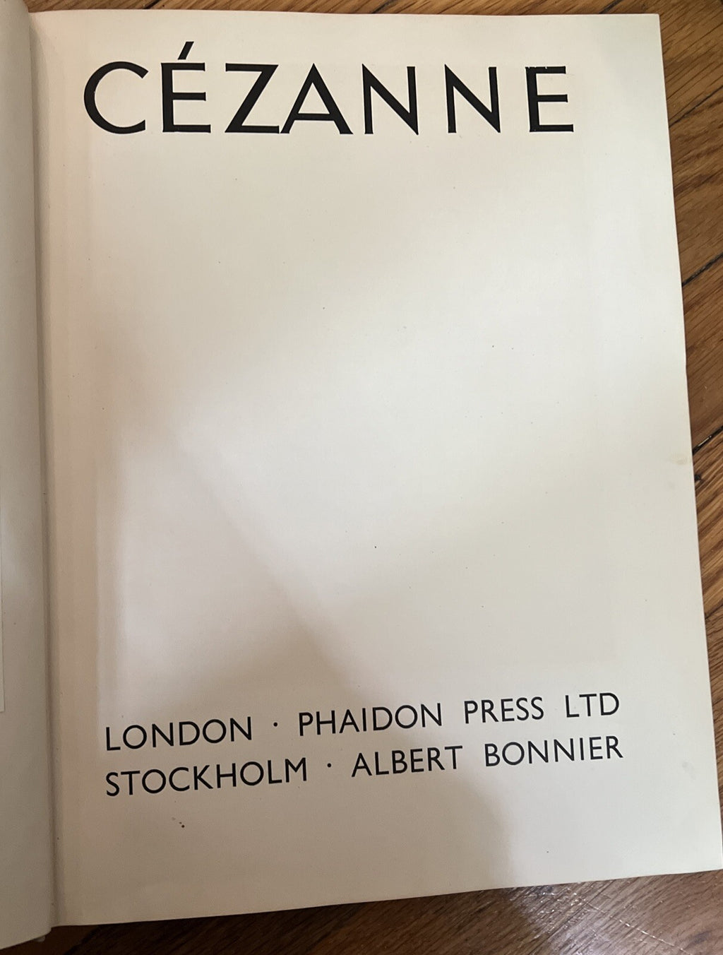 Antique Paul Cezanne book 1948 PHADON PRESS LTD IN SWEDISH EX!! - photo 7