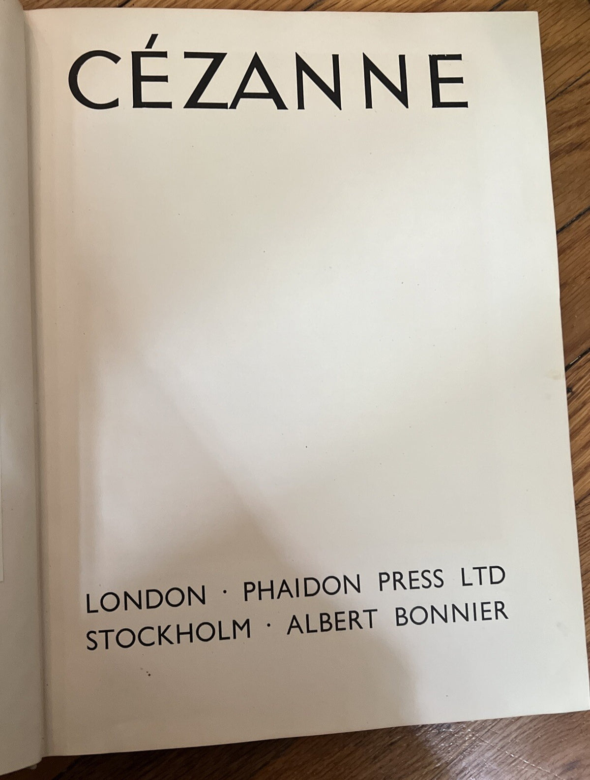 Antique Paul Cezanne book 1948 PHADON PRESS LTD IN SWEDISH EX!! - photo 7