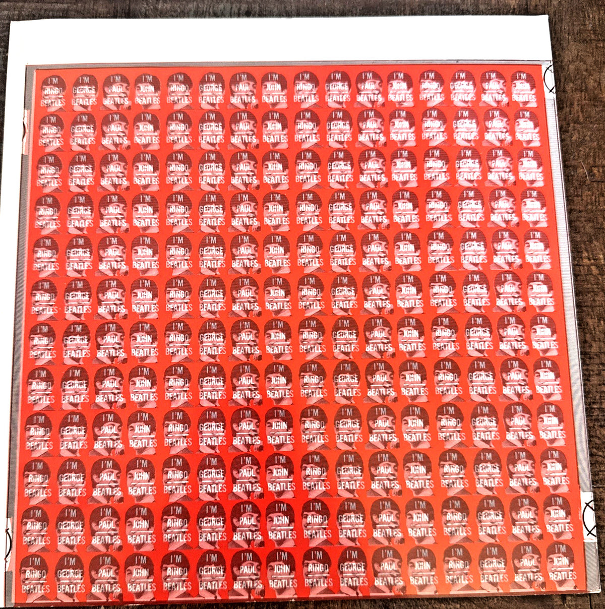 1960s Vari-Vue Beatles proof sheets