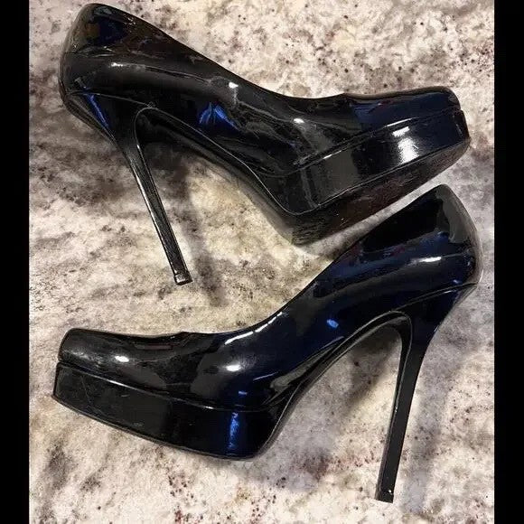 Vintage Gucci patent leather heels black size 38 - photo 3