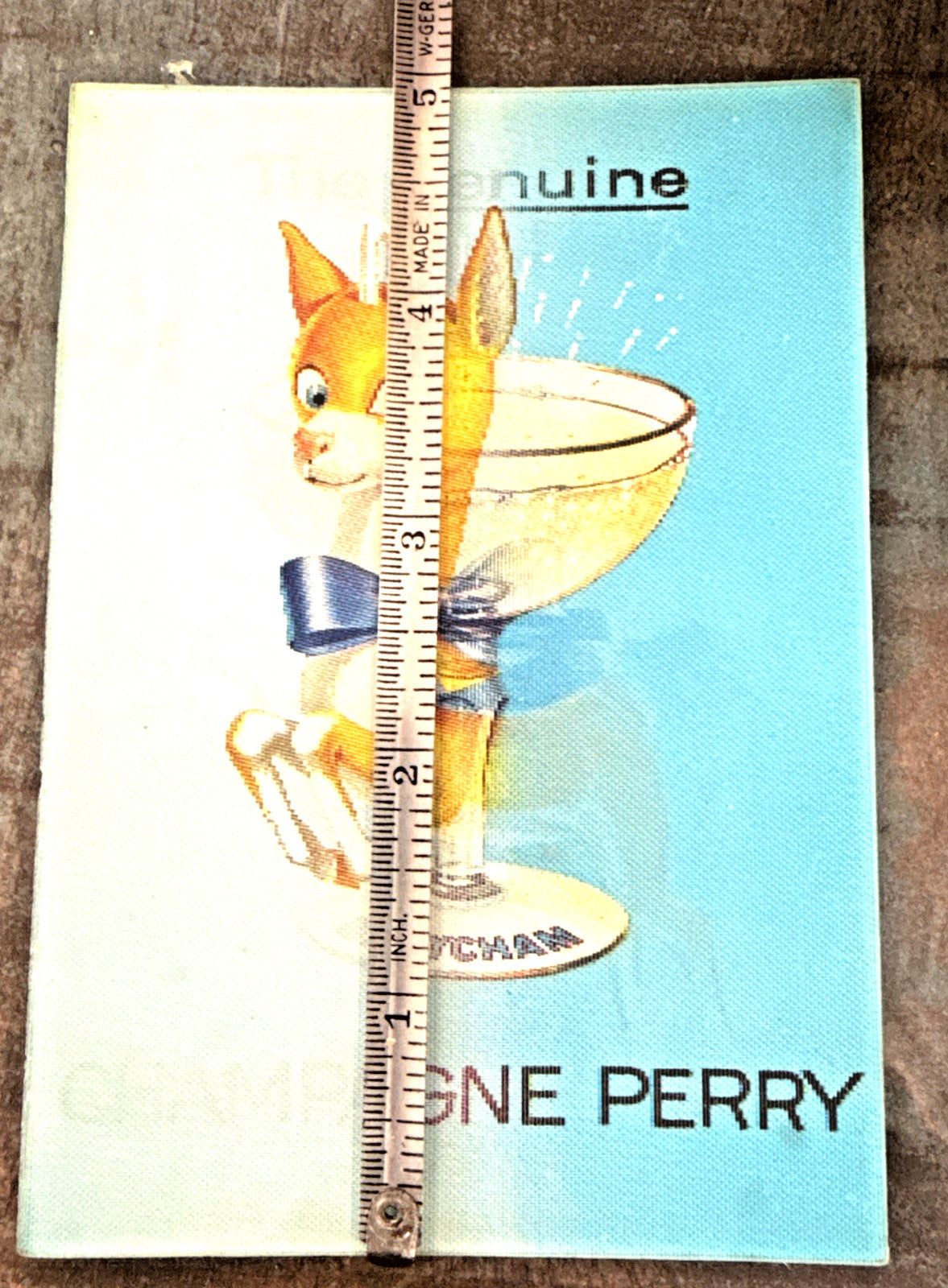 1950s Vari-Vue Babycham champagne perry lenticular advertisement - photo 6