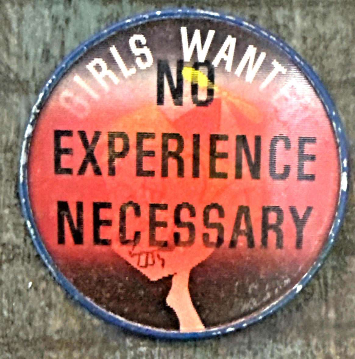 1950s Vari Vue Girls Wanted 2-phase pin - photo 2