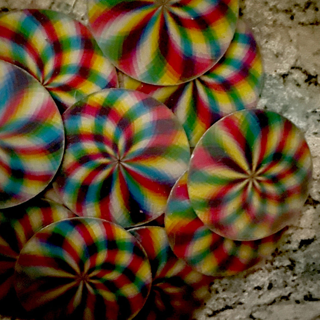 1969 Vari-Vue moving motion psychedelic discs lot of 12 - photo 3