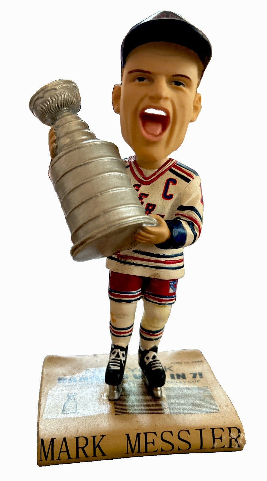 Mark Messier Mike Richter Rangers 1994 Stanley Cup bobbleheads - photo 3