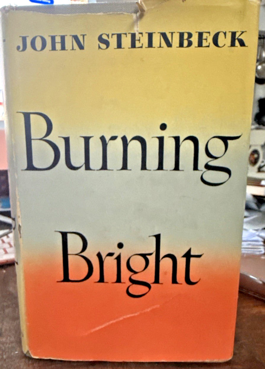 John Steinbeck Burning Bright first edition first printing 1950