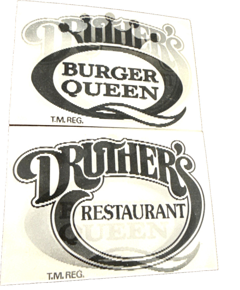 Druther's Restaurant Burger Queen 1970s Vari-Vue lenticular