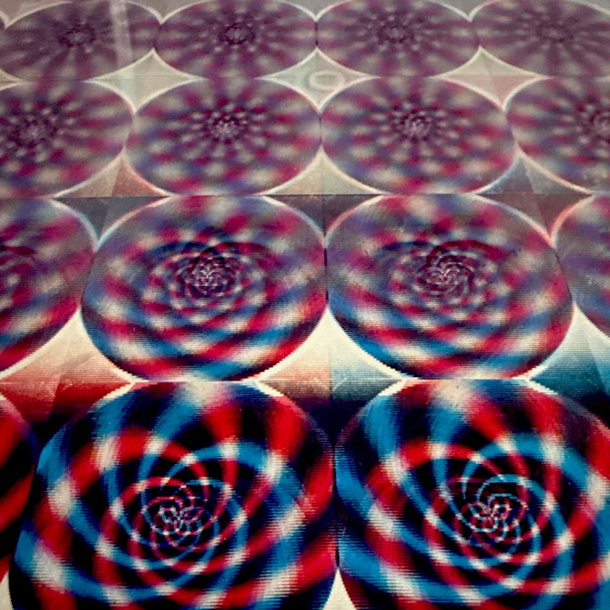 1960s Vari Vue spinning swirls 14x16 lenticular - photo 3