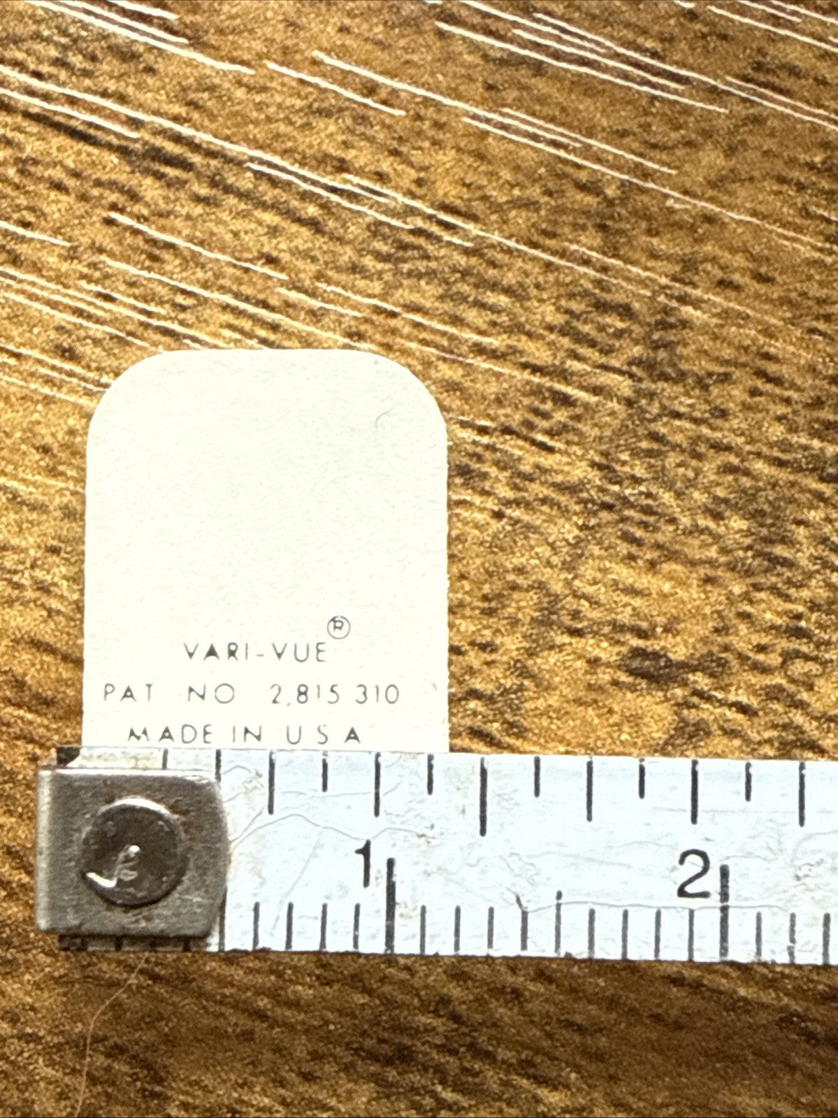 4- 1960S SEARS CHRISTMAS PROMO SANTA CLAUS VARI-VUE FLICKER RING INSERT NOS - photo 5
