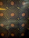 Groovy boho Vari-Vue geometric blue and pink swirls lenticulars