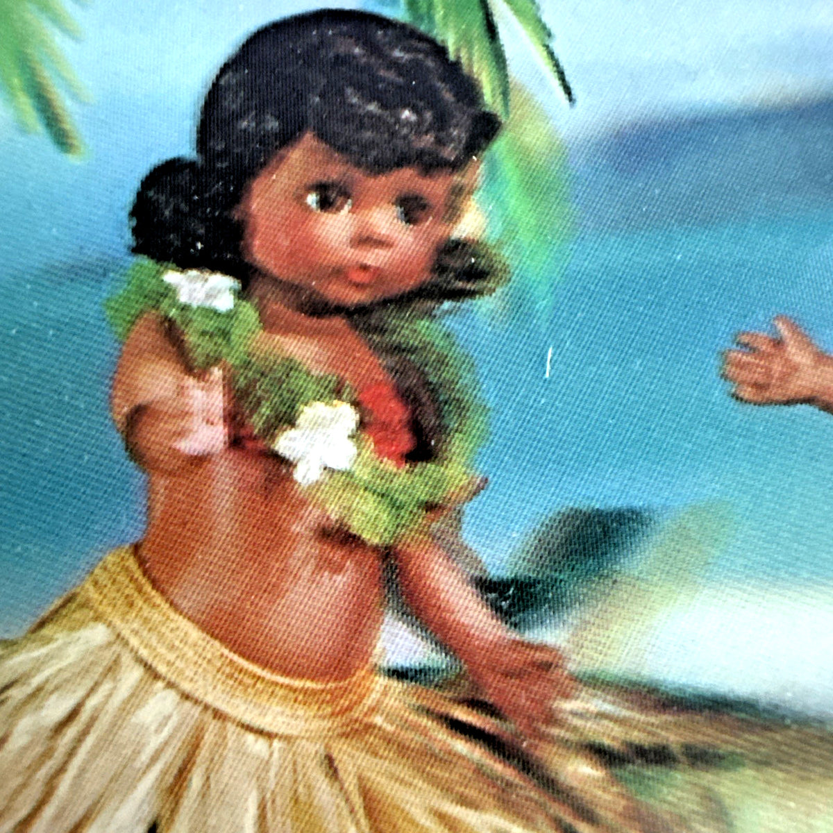 12 PC LOT 1950s VARI VUE LENTICULAR HAWAII ALOHA HULA GIRLS UNUSED POSTCARDS NOS - photo 3