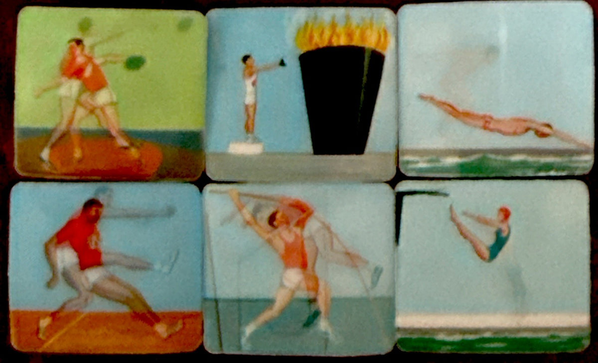 1960s Olympic Games Vari-Vue motion Italian flicker set