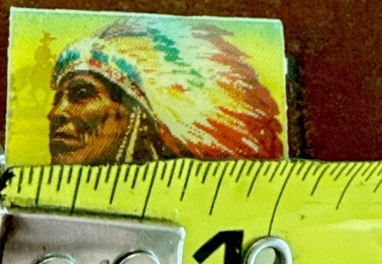 Lot of 19 Indian Chief Cowboys on Hill Small VARI-VUE Lenticular Flicker NOS - photo 5
