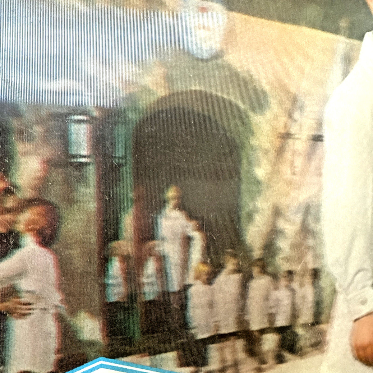 Vintage Vari Vue lenticular 12 de Octubre National Day of Spain 16x14 - photo 5