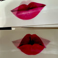 1960s Vari-Vue 7x3 kissing lips moving motion lenticular