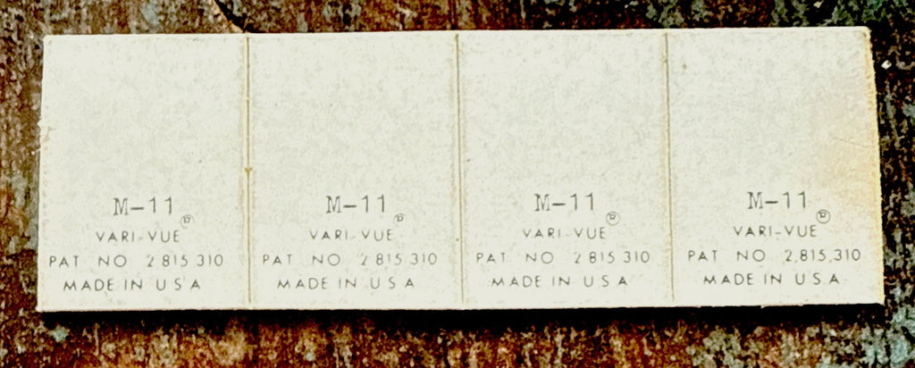 1960s VARI VUE UNCUT STRIP - DOG - CLOWN - SOC PLAYER & DANCERS-RING INSERTS - photo 4
