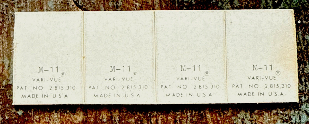 1960s VARI VUE UNCUT STRIP - DOG - CLOWN - SOC PLAYER & DANCERS-RING INSERTS - photo 4