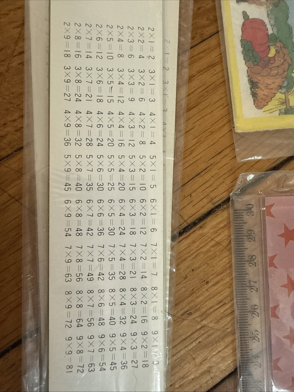 Vintage 3D lenticular 12 inch rulers Lantor OTC new in package - photo 14