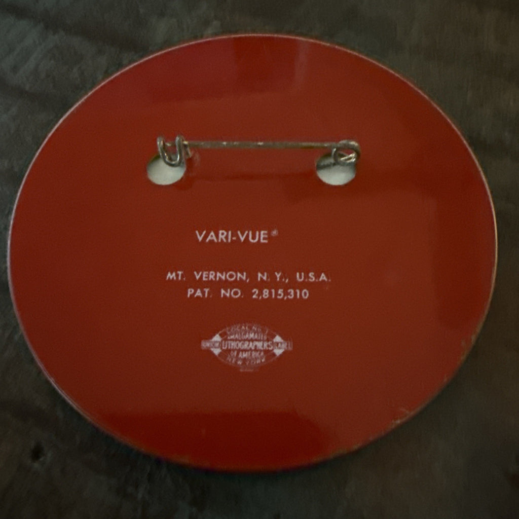 UGA Georgia Vari-Vue flasher pinback Herschel Walker for Heisman - photo 3