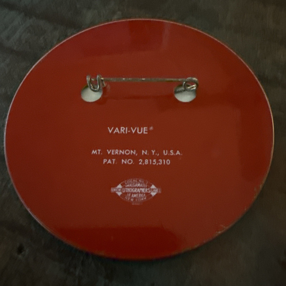 UGA Georgia Vari-Vue flasher pinback Herschel Walker for Heisman - photo 3