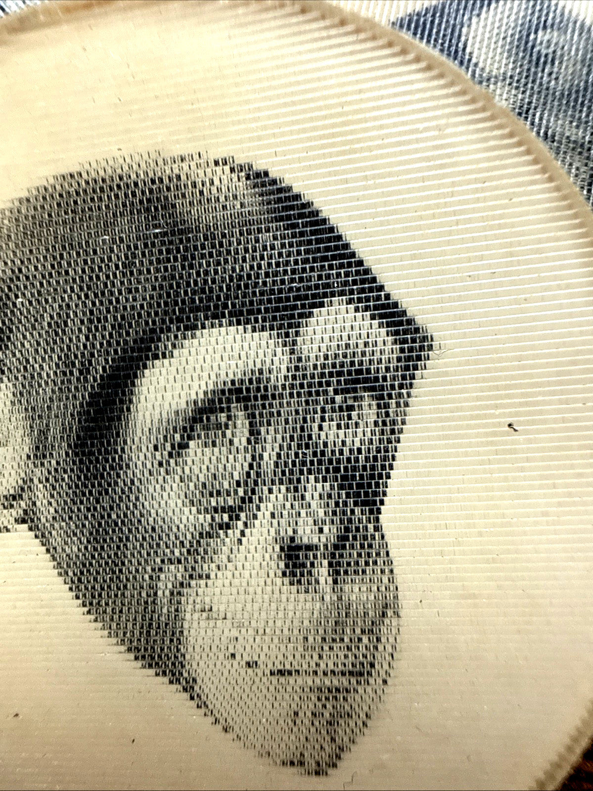 Vari-Vue 1950s chimpanzees round motion lenticular flickers - photo 2