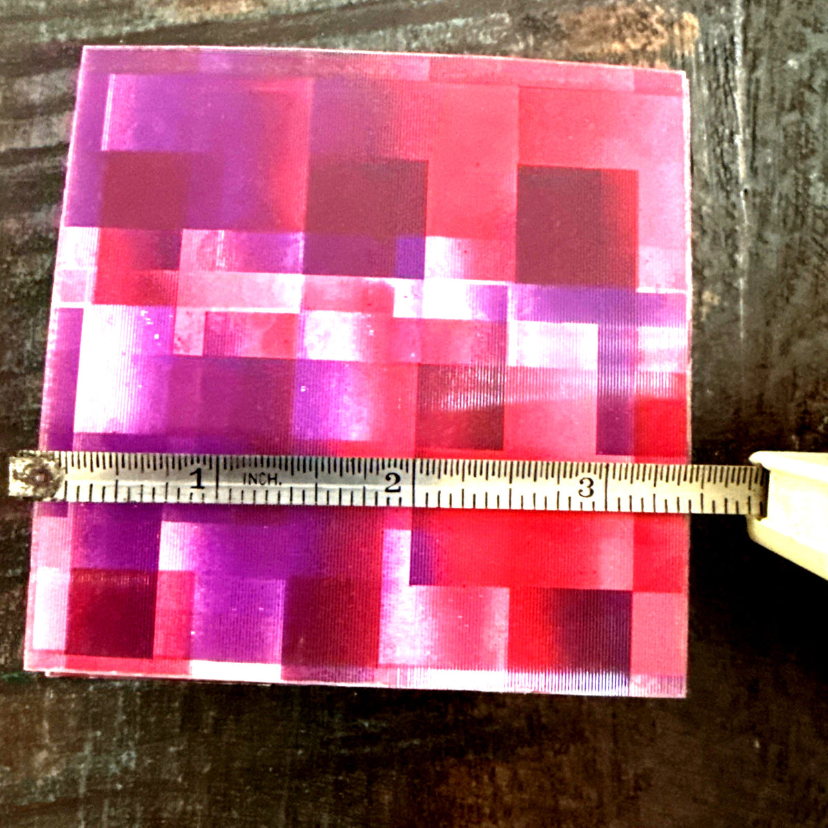 1960s Vari-Vue pink geometric salesman samples lot of 14 - photo 5