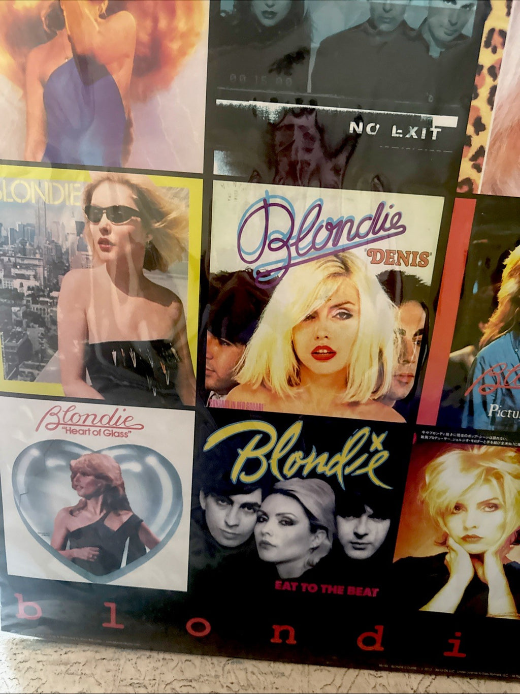 BLONDIE COVERS POSTER 24x36 NOS - photo 6