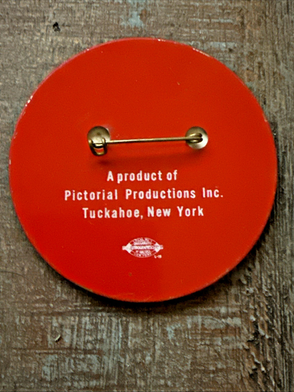 1950'S PHILLIPS 66 TROP-ARTIC, SWEETEST RHYTHM ON THE ROAD PINBACK BADGE NOS - photo 3