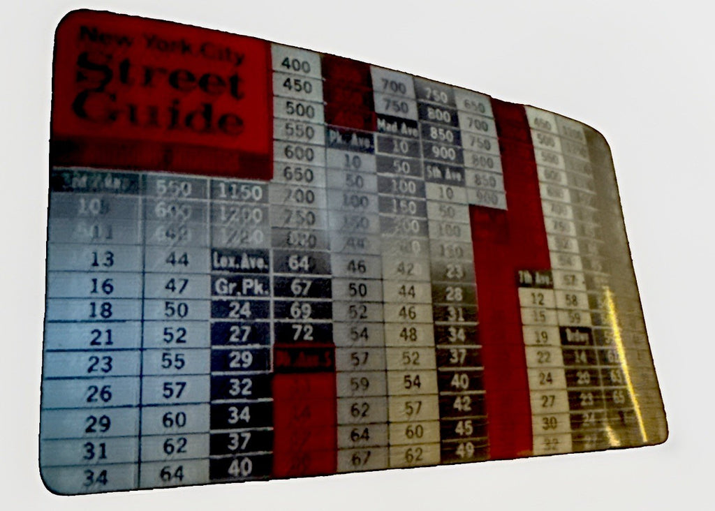 Vintage Vari-Vue New York City lenticular street guide - photo 2
