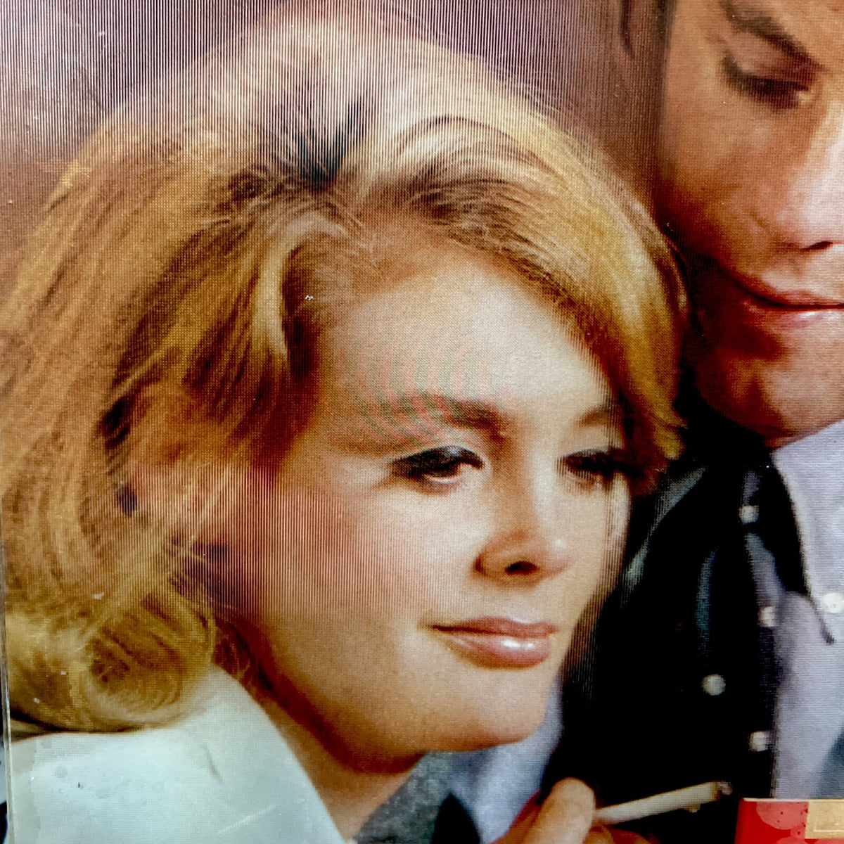 1960 RARE HTF PARISIENNES CIGARETTE AD 14X11 VARI-VUE 3-D LENTICULAR PICTURE NOS - photo 3
