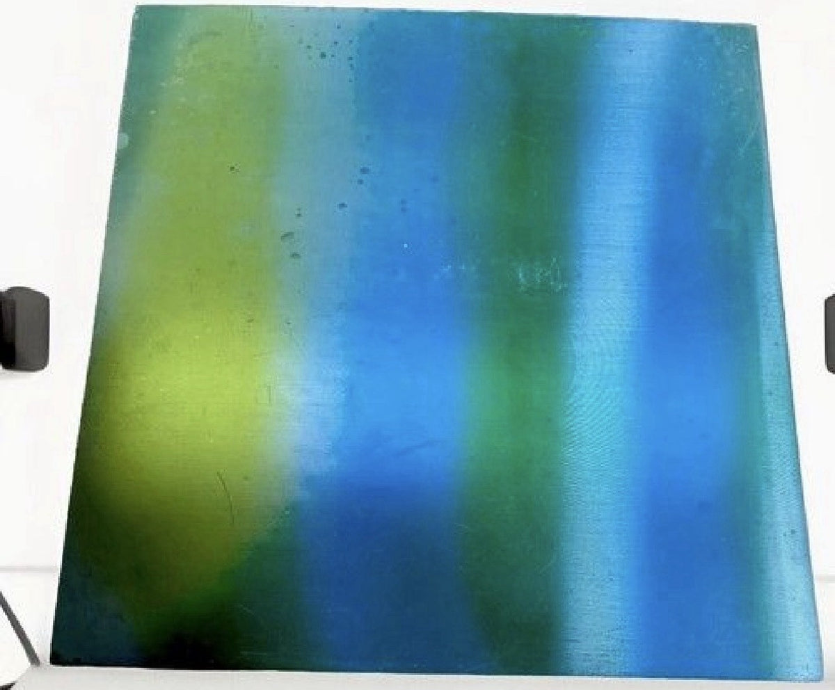 1960s Vari-Vue multicolored blue green wave 14x14 moving motion pictures - photo 3