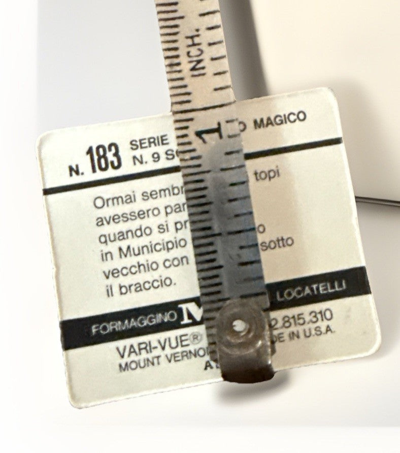 1960s Flauto Magico Formaggino MIO Locatelli Vari-Vue set - photo 7