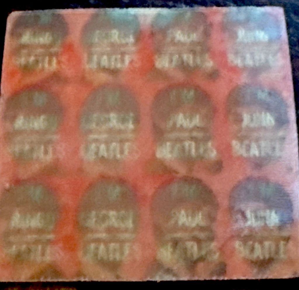 Vintage Vari-Vue uncut Beatles ring inserts - photo 2