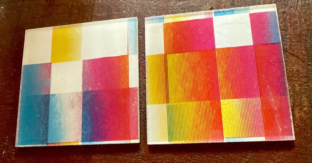1960s funkadelic Vari-Vue small geometric lenticulars - photo 2