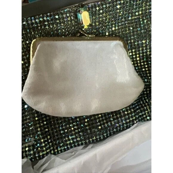 Austrian Crystal evening Bag Neiman Marcus & Coin Purse Rare HTF - photo 8