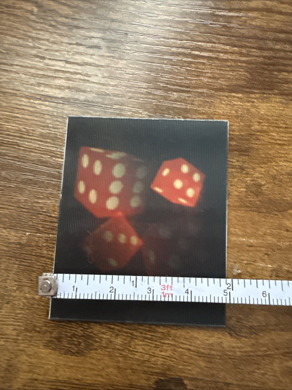 Vintage R. Munn lenticular tossing dice 7-11 - photo 4