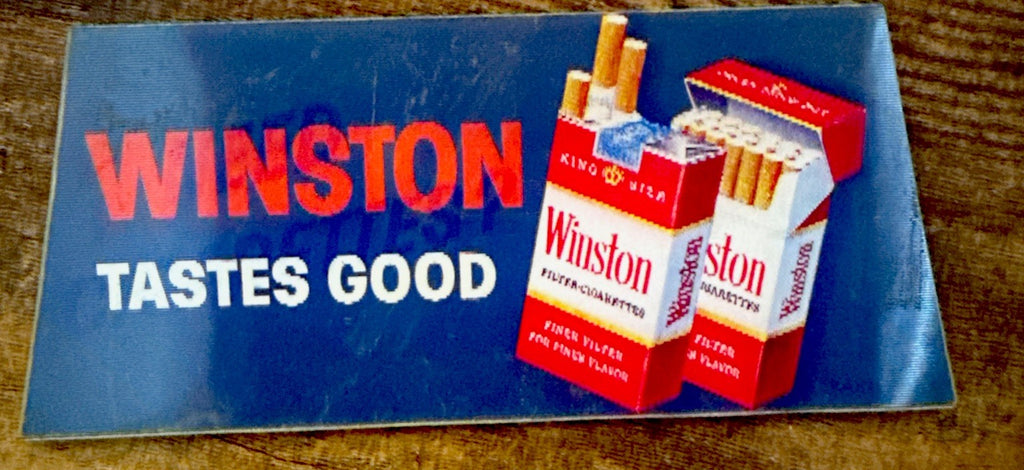 1960s Vari-Vue Winston cigarettes advertising flicker
